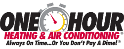 One Hour Heating and Air Conditioning Logo